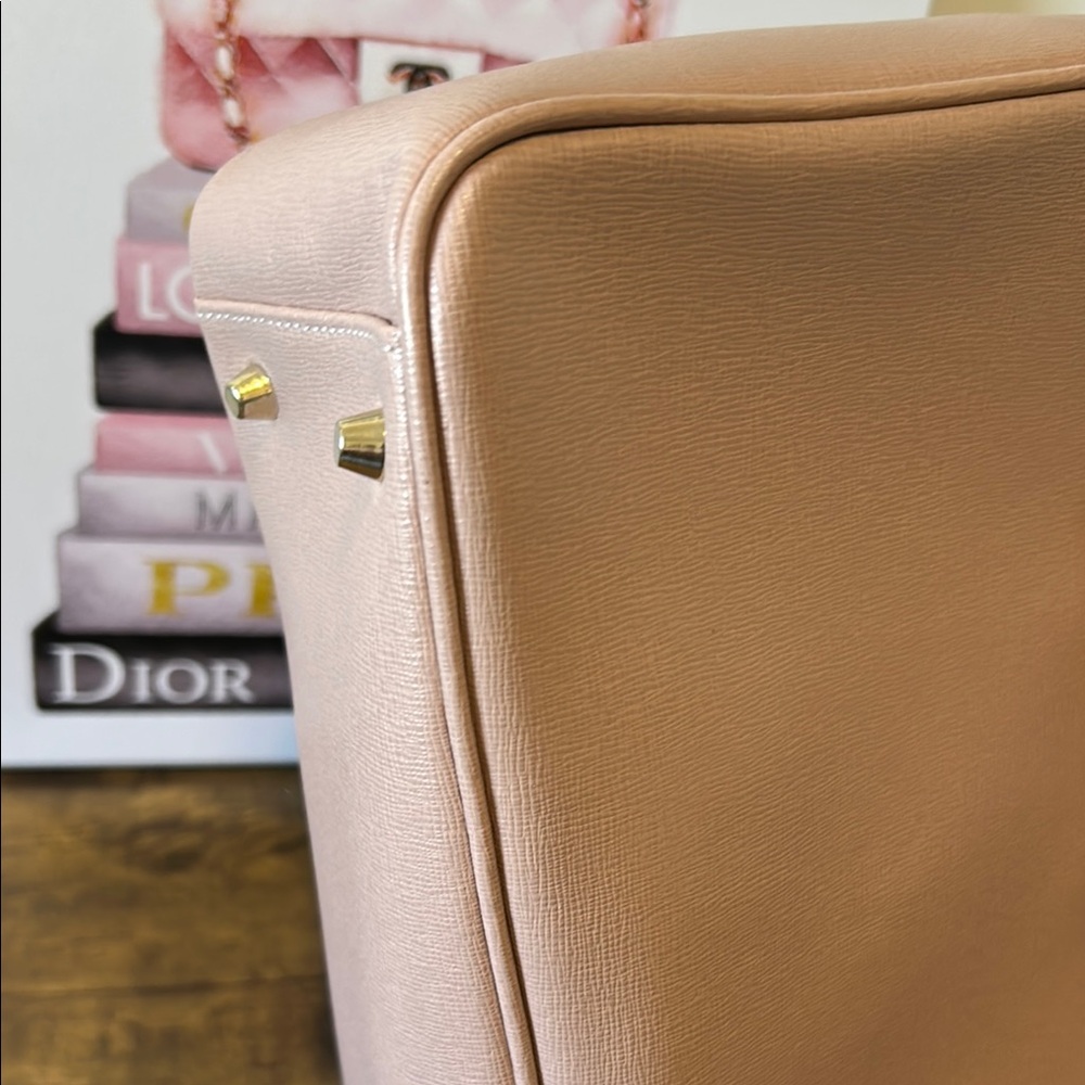Furla Pink Leather Handbag - Picture 3 of 8